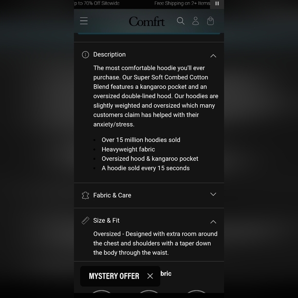 Comfrt Signature Set - Picture 3 of 11